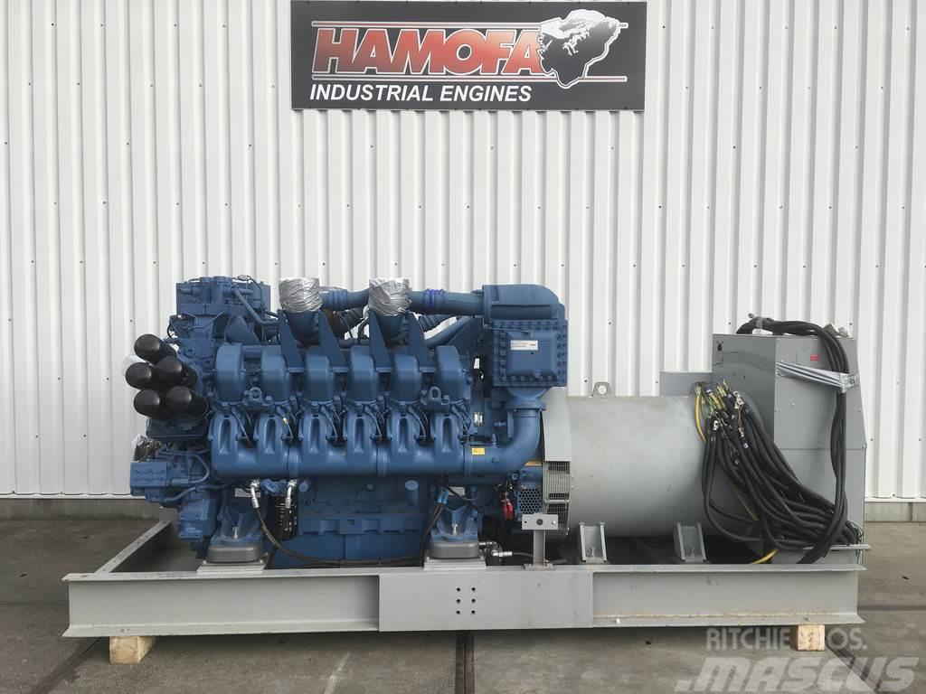 MTU 12V4000 G23R GENERATOR 1550KVA USED Dieselgeneratorer