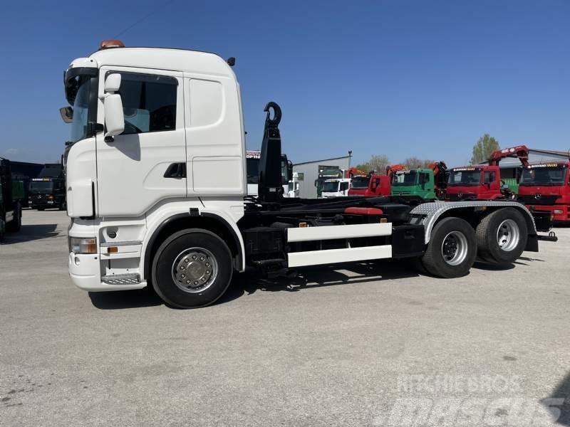 Scania R 420 EURO 5 Lastbiler med containerramme / veksellad