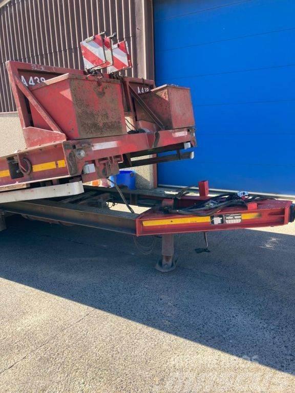 MOL 2 AXLES TIPPING TRAILER WITH RAMPS Blokvogn