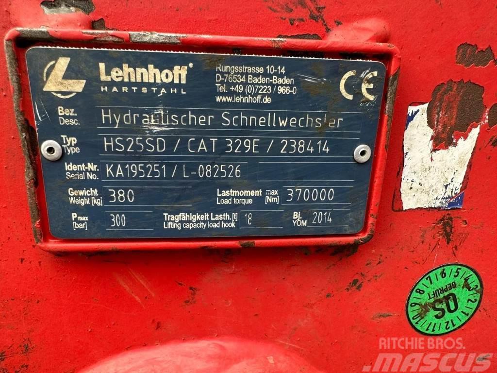 Lehnhoff CAT 329D HS 25 SD Cementstens-maskiner