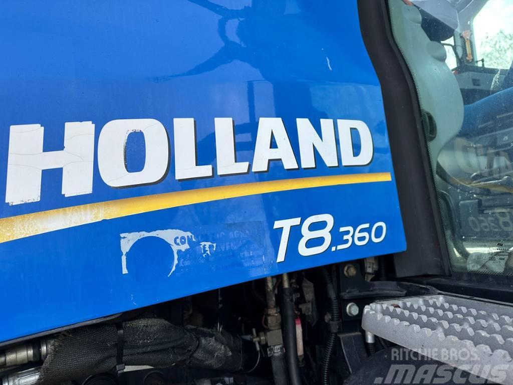 New Holland T8.360 ultra command Traktorer
