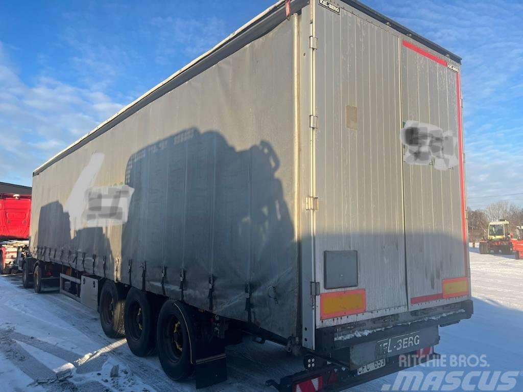 Kel-Berg D 100 V Semi-trailer med Gardinsider