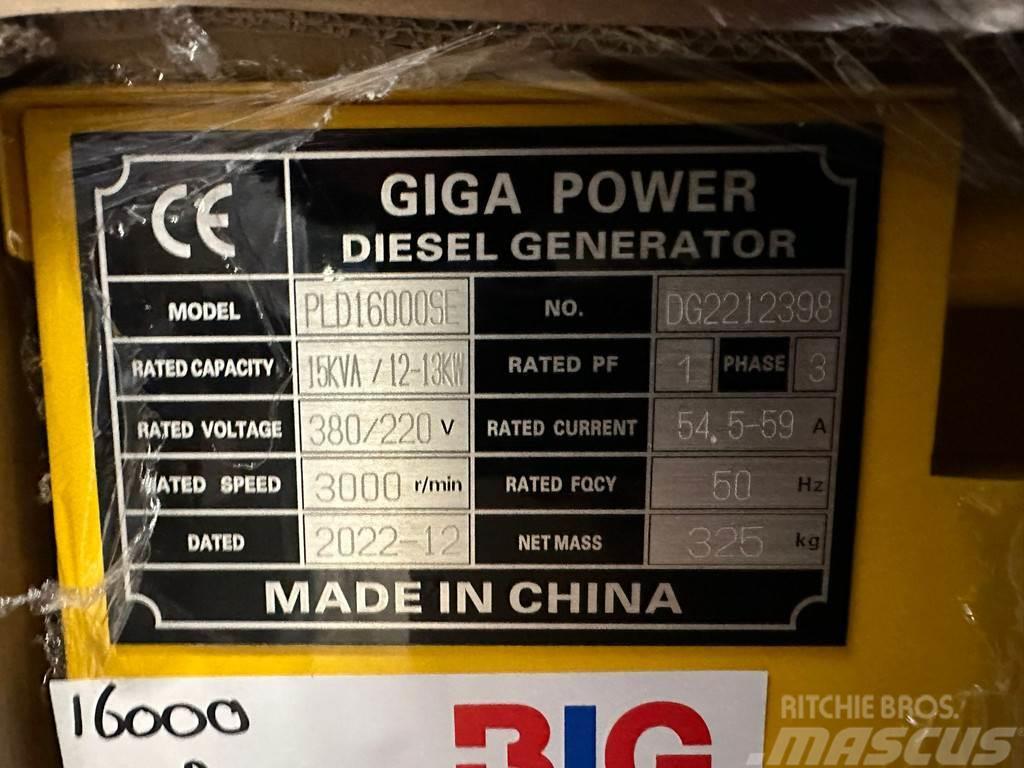  Giga power 15KVA PLD16000SE silent set Andre generatorer