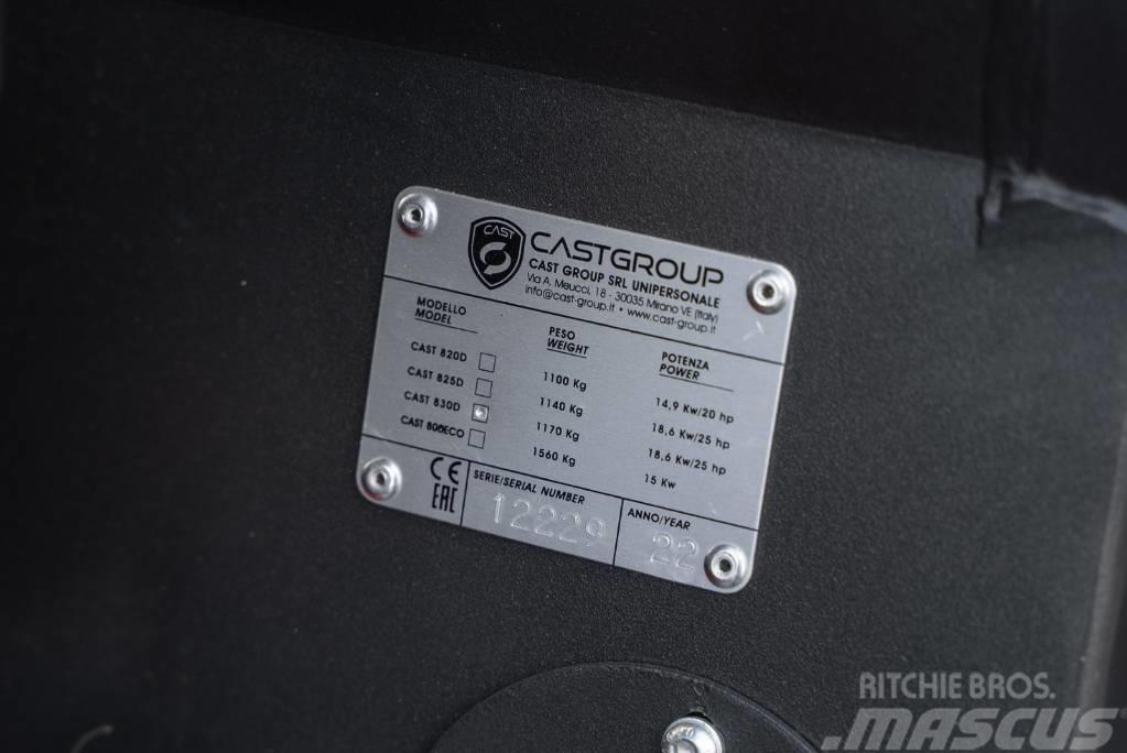 Cast 830D CARBON Minilæsser - knækstyret