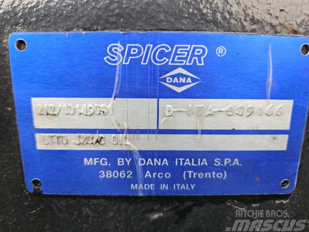 Spicer Dana 212/10149051 - Axle/Achse/As Aksler