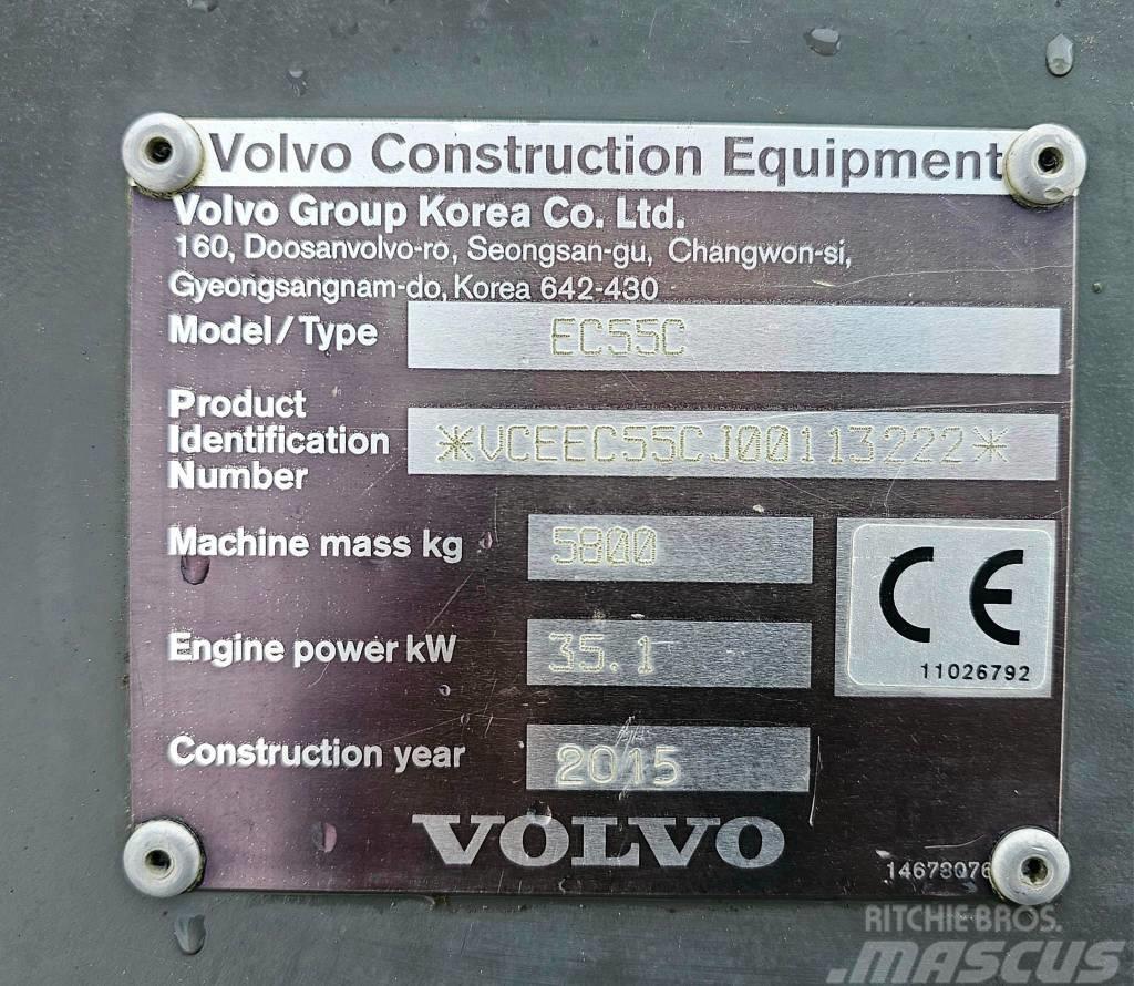 Volvo EC 55 C Minigravemaskiner