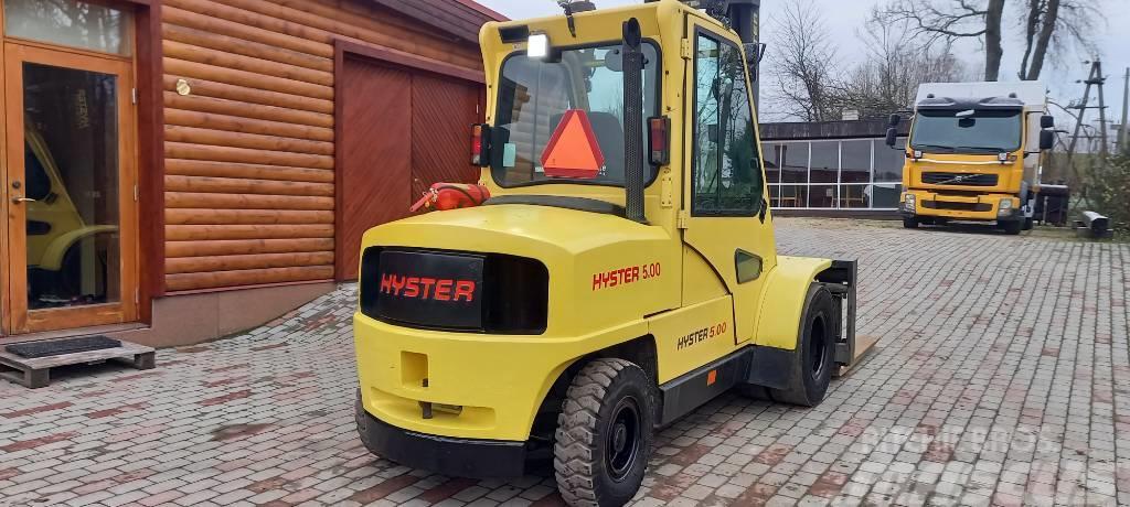 Hyster H 5.00 XM Diesel gaffeltrucks