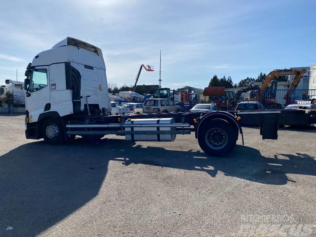 Renault T460 DT 11 4x2 LL Lastbiler med containerramme / veksellad
