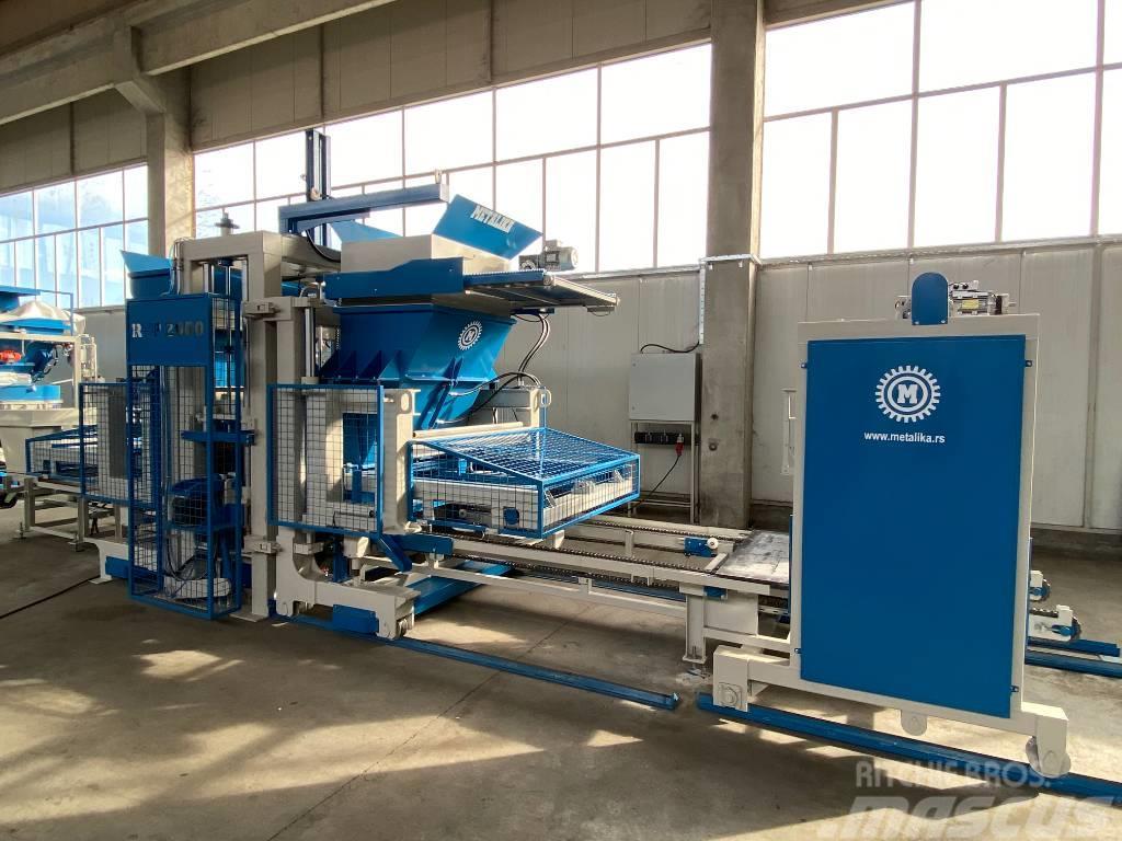 Metalika RVP-2000 Automatic block paver machine Cementstens-maskiner