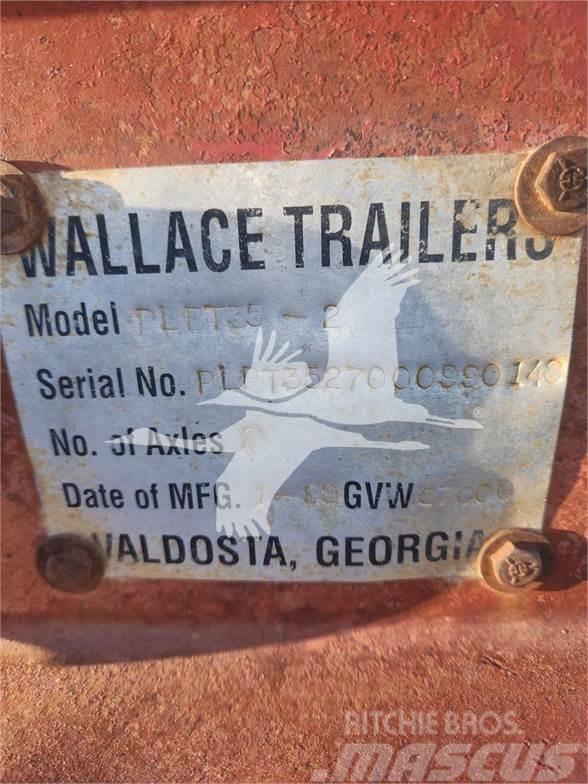  WALLACE PLPT35-2 Semi-trailer blokvogn