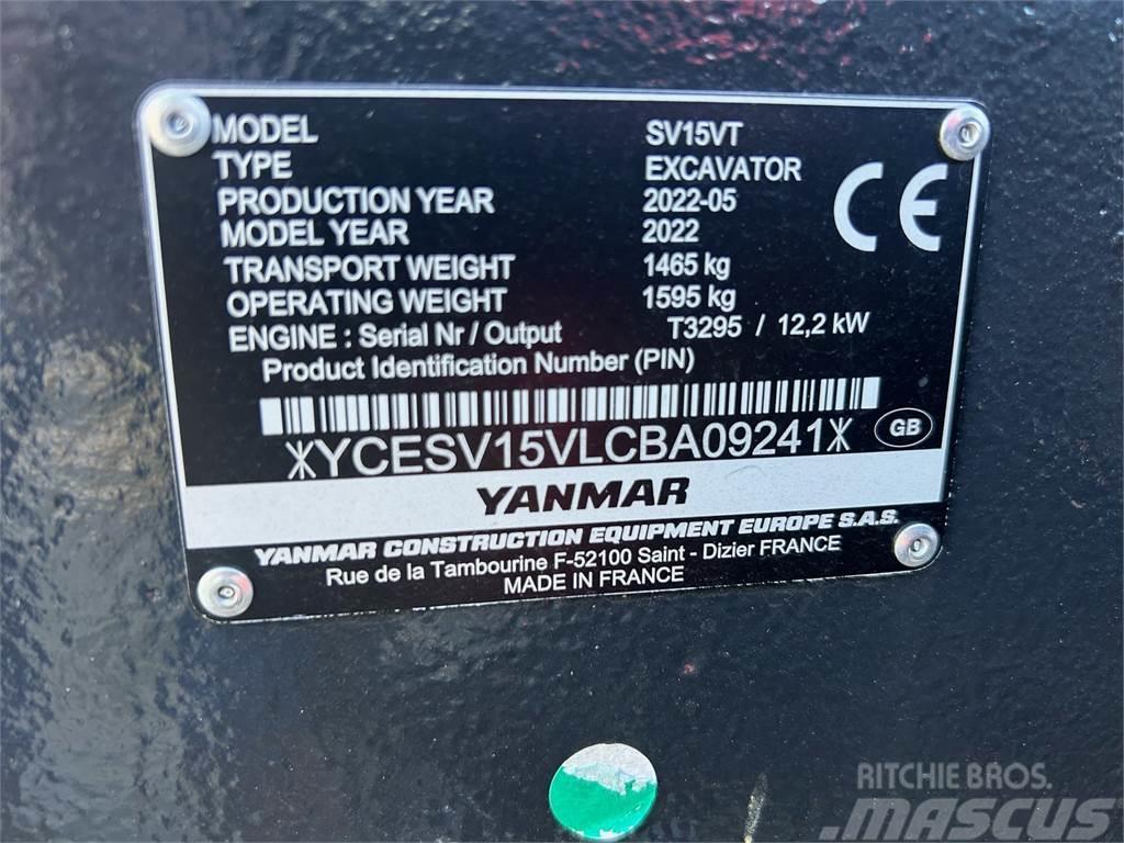 Yanmar SV15VT Midi-gravemaskiner 7t - 12t