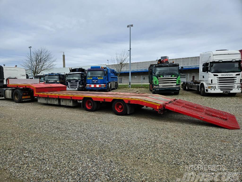 Kel-Berg 35.000 kg Machinetrailer / Autotrailer / Nysynet Semi-trailer blokvogn