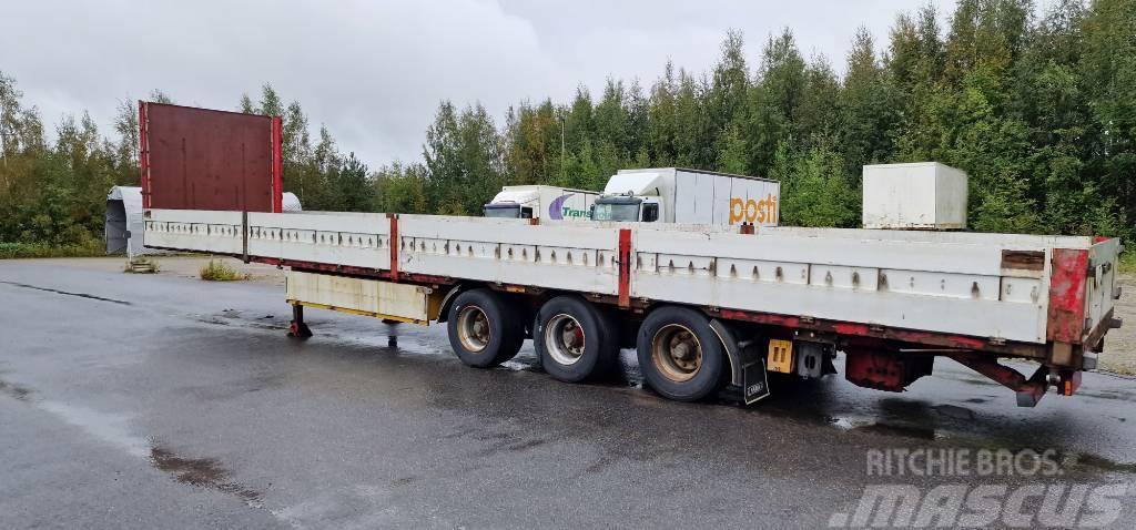 Närko puoliperävaunu Semi-trailer med lad/flatbed