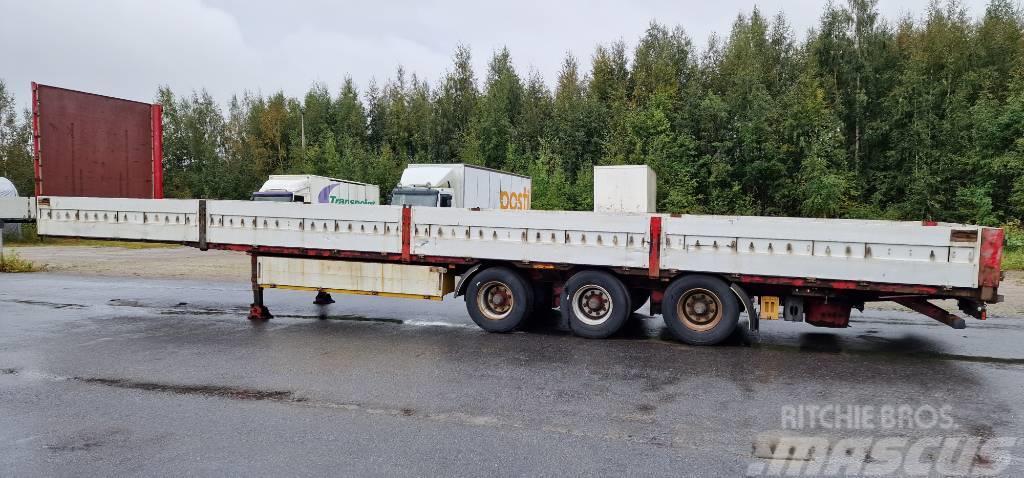 Närko puoliperävaunu Semi-trailer med lad/flatbed