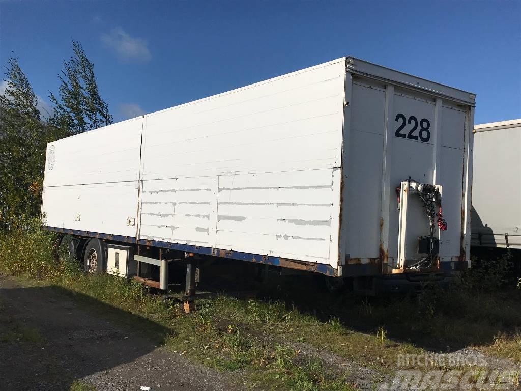 Böse PRSS 18 Semi-trailer med fast kasse