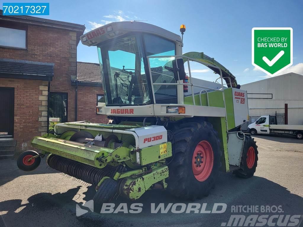 CLAAS Jaguar 820 4X2 WITH CLAAS PU300 - 2WD Finsnittere