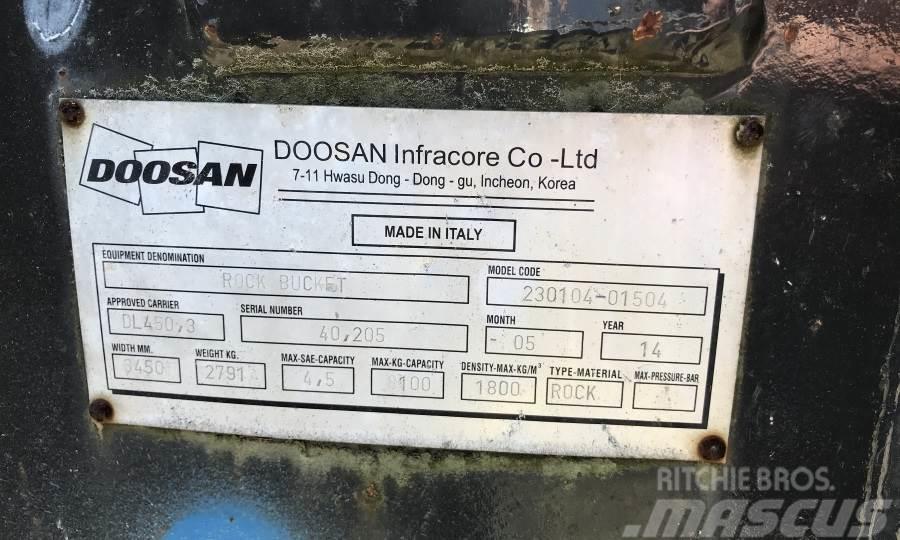 Doosan Für DL450 - Felsschaufel - 345 cm Andet tilbehør