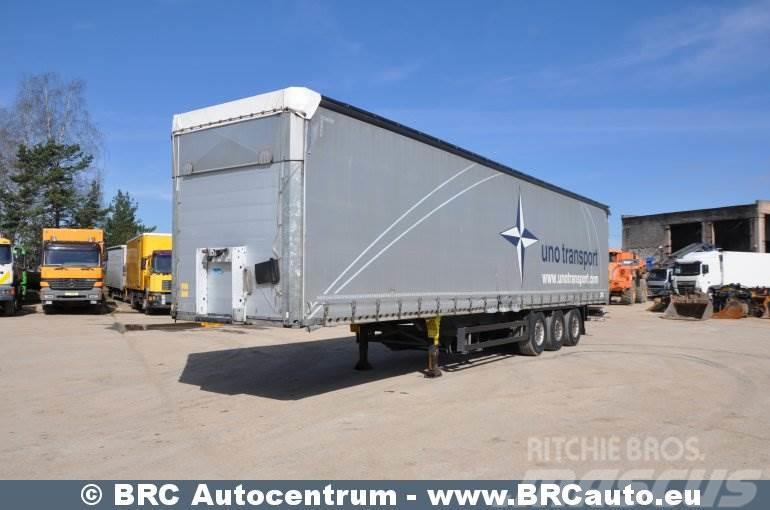 Schmitz SCB S3T Semi-trailer med Gardinsider