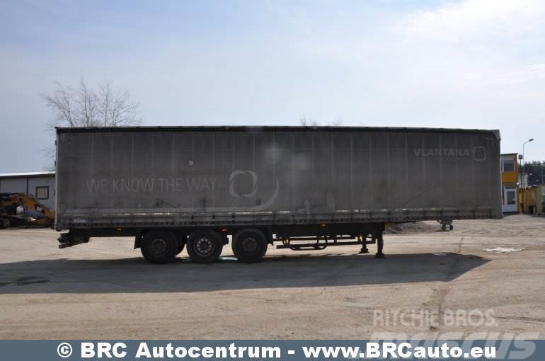 Schmitz SCS 24/L Semi-trailer med Gardinsider