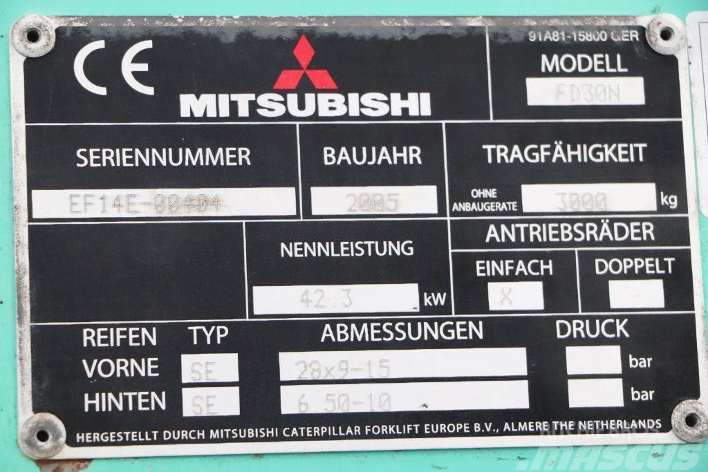 Mitsubishi FD30N Diesel gaffeltrucks
