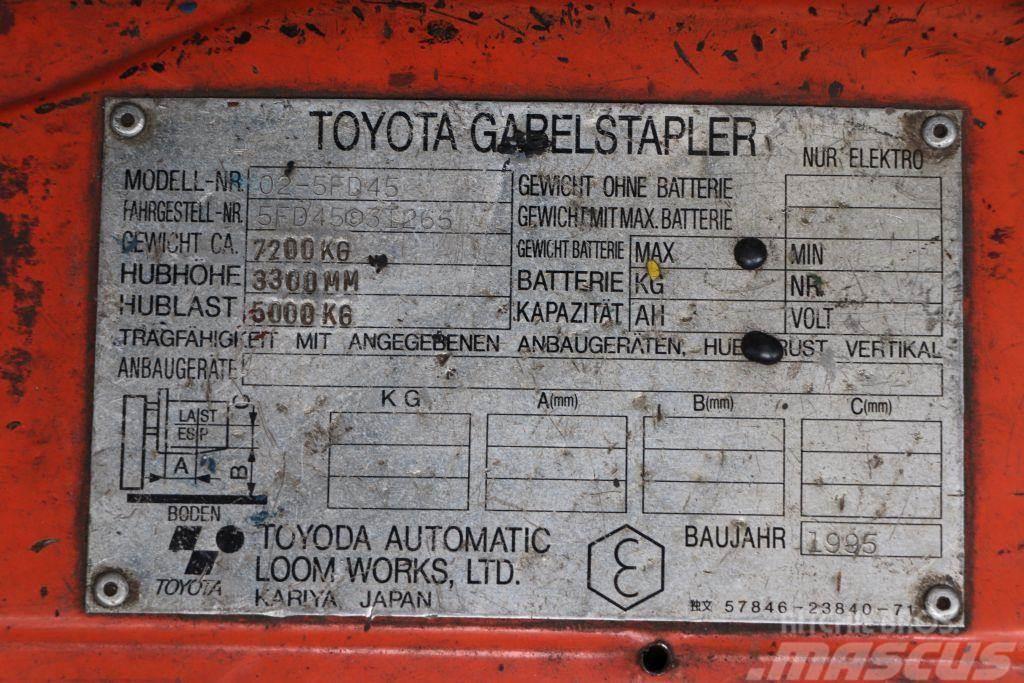 Toyota 02-5FD45 Diesel gaffeltrucks