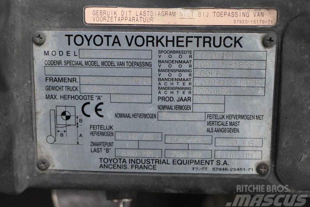 Toyota 42-7FDA50 Diesel gaffeltrucks