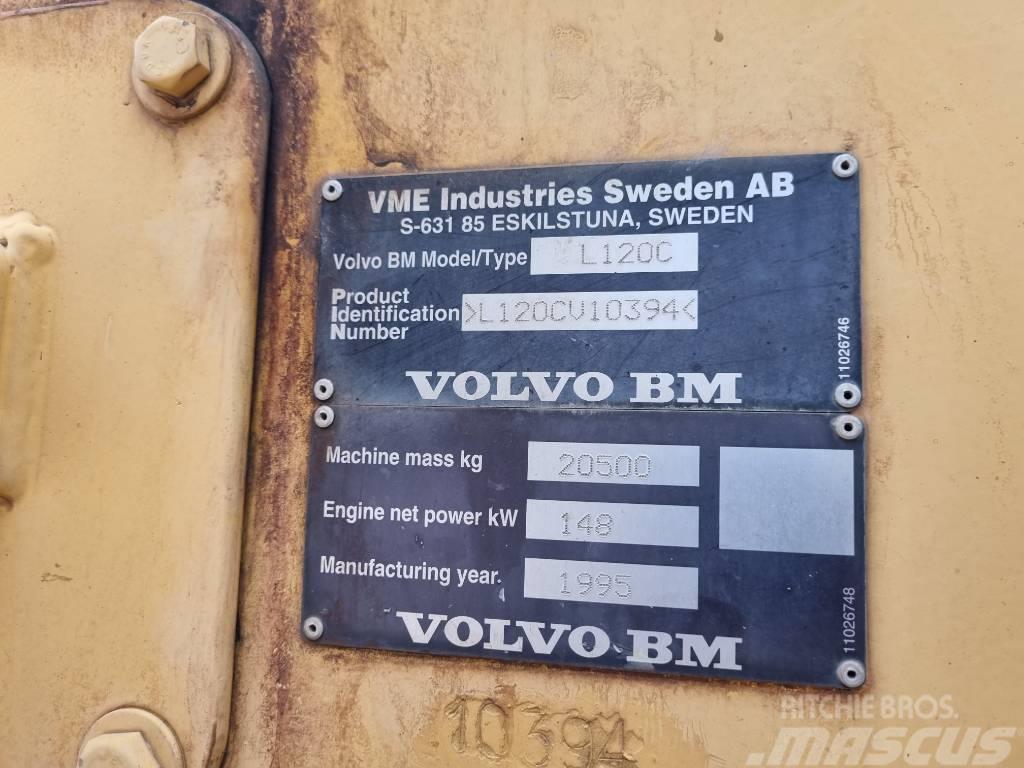 Volvo BM L120C Læssemaskiner på hjul