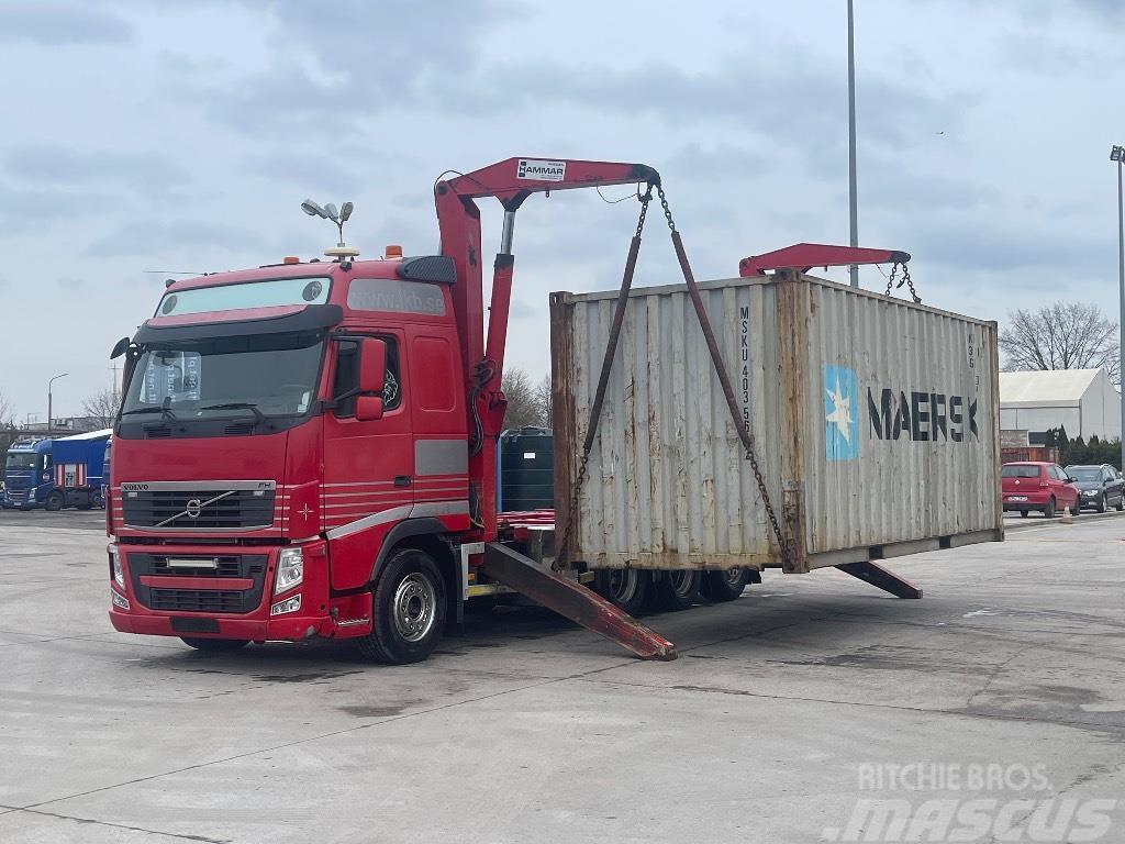 Hammar 25 TON SIDELOADER Lastbiler med containerramme / veksellad