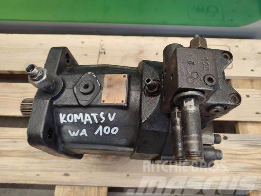 Komatsu WA 100 (A6VM107DA2) hydraulic engine Motorer