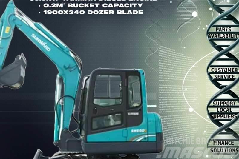  New SWE25UF 6 ton mini excavators Andre lastbiler