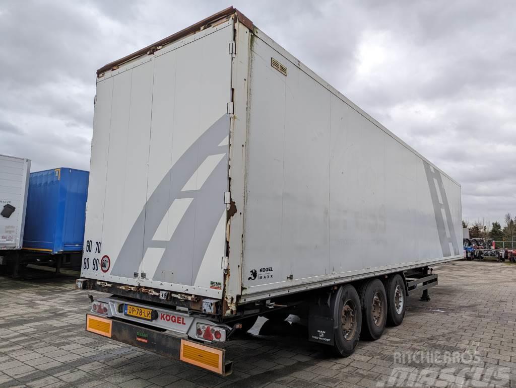 Kögel SP 24 3-Assen SAF - Schijfremmen - Gesloten Opbouw Semi-trailer med fast kasse