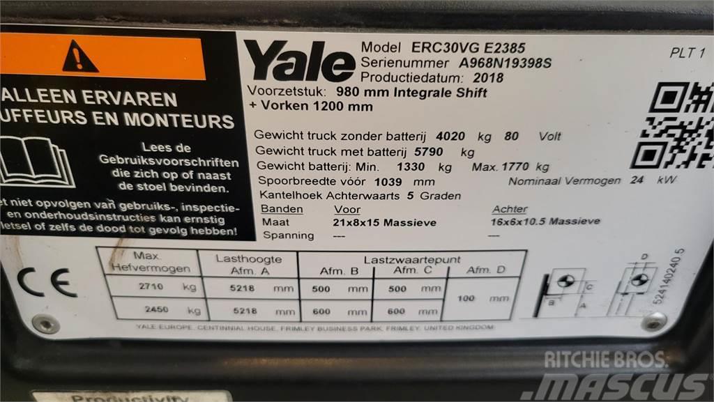 Yale electro 2018 ERC30VG El gaffeltrucks