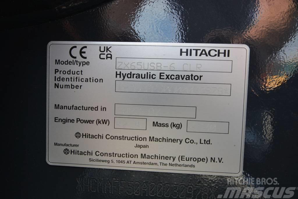 Hitachi ZX 65 USB-6 Minigravemaskiner