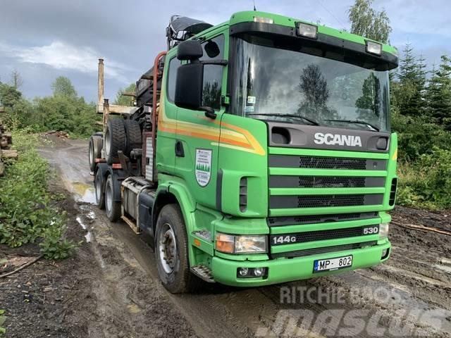 Scania 144-530 Tømmertransport