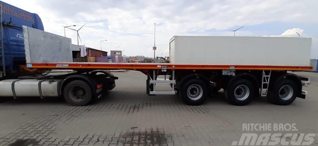 MAX Trailer naczepa do transportu balastów dźwigowych Semi-trailer blokvogn
