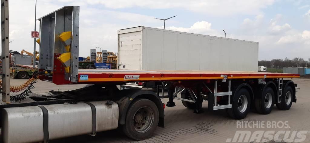 MAX Trailer naczepa do transportu balastów dźwigowych Semi-trailer blokvogn