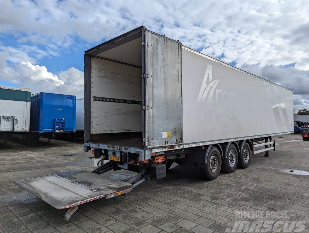 Fruehauf FST4FC 3-Assen SAF - GeslotenOpbouw + Laadklep 200 Semi-trailer med fast kasse