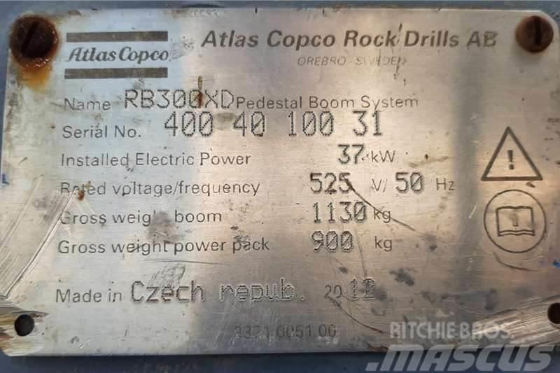 Atlas Copco Rock Breaker Boom Andre lastbiler