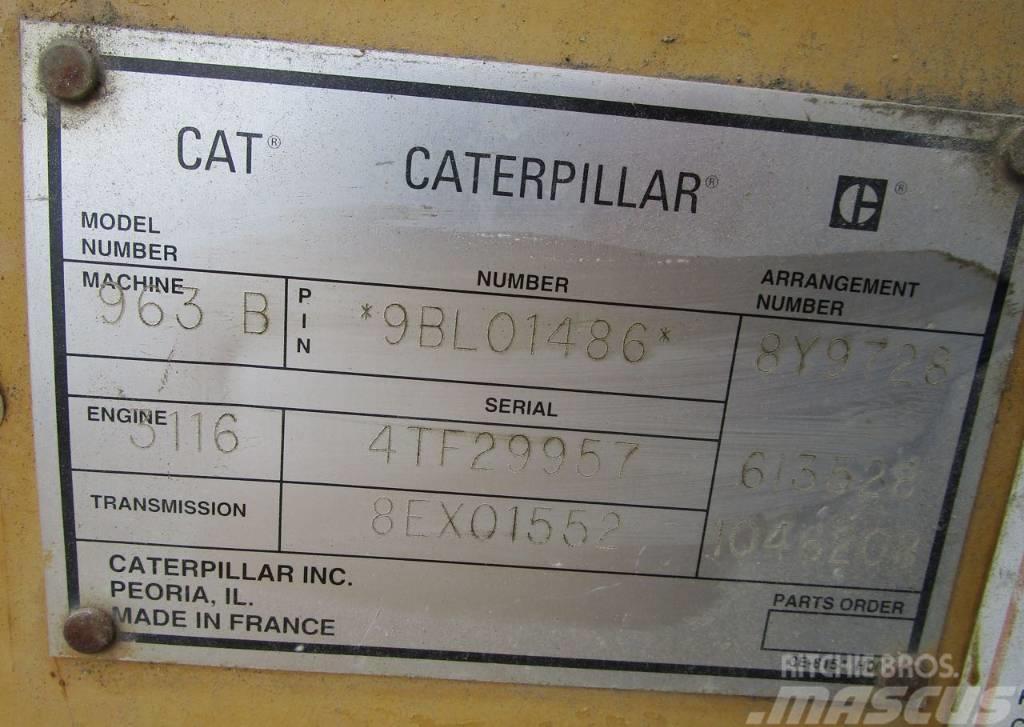 CAT 963 B LGP Larvebåndslæssere