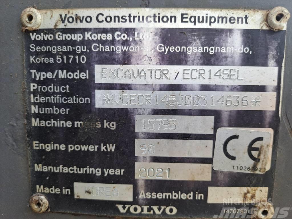 Volvo ECR 145 EL Gravemaskiner på larvebånd