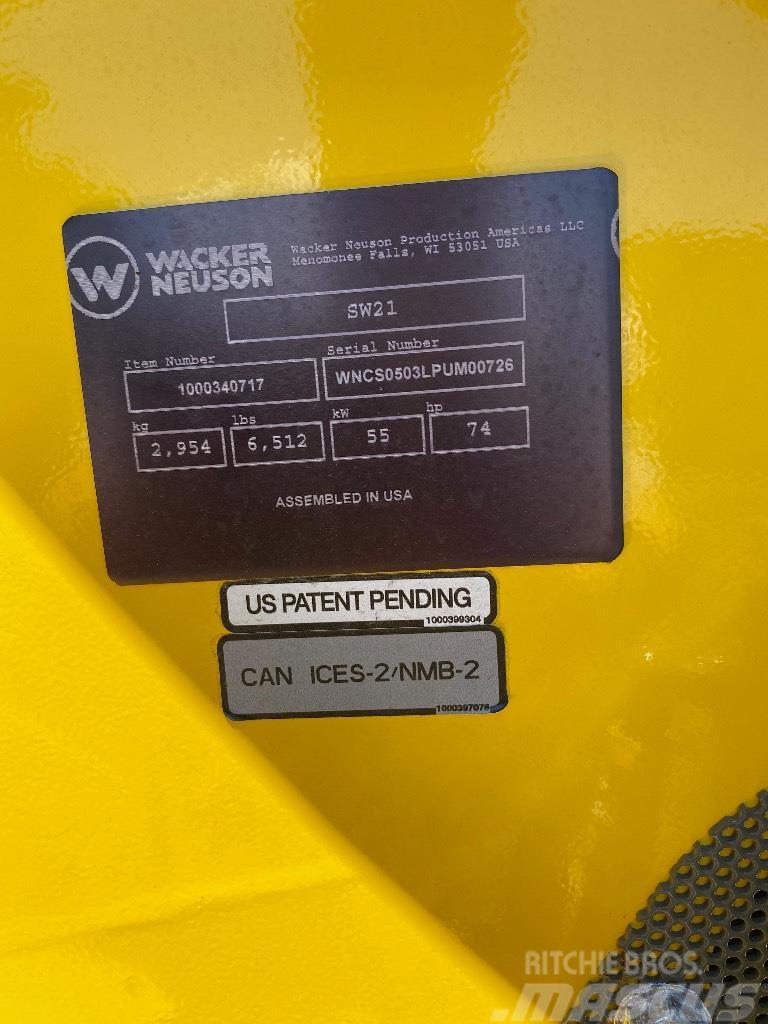 Wacker Neuson sw21 Minilæsser - skridstyret