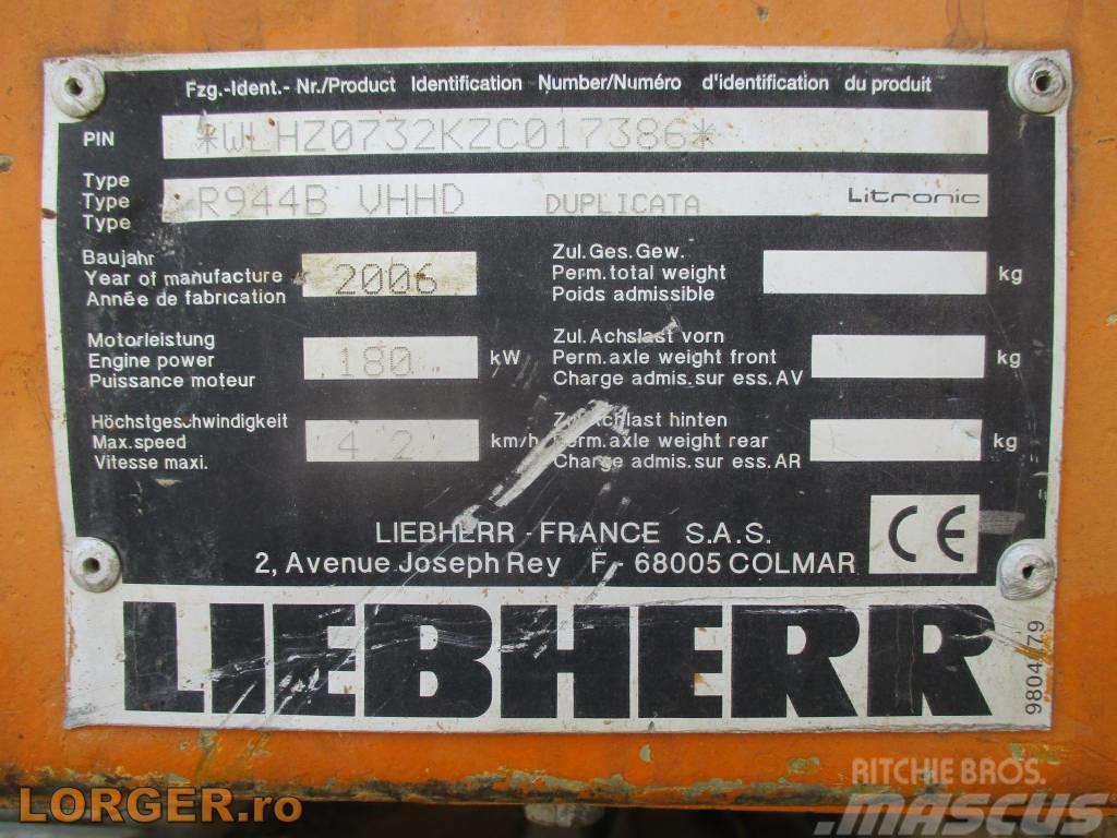 Liebherr R 944B VHHD Nedbrydningsmaskiner