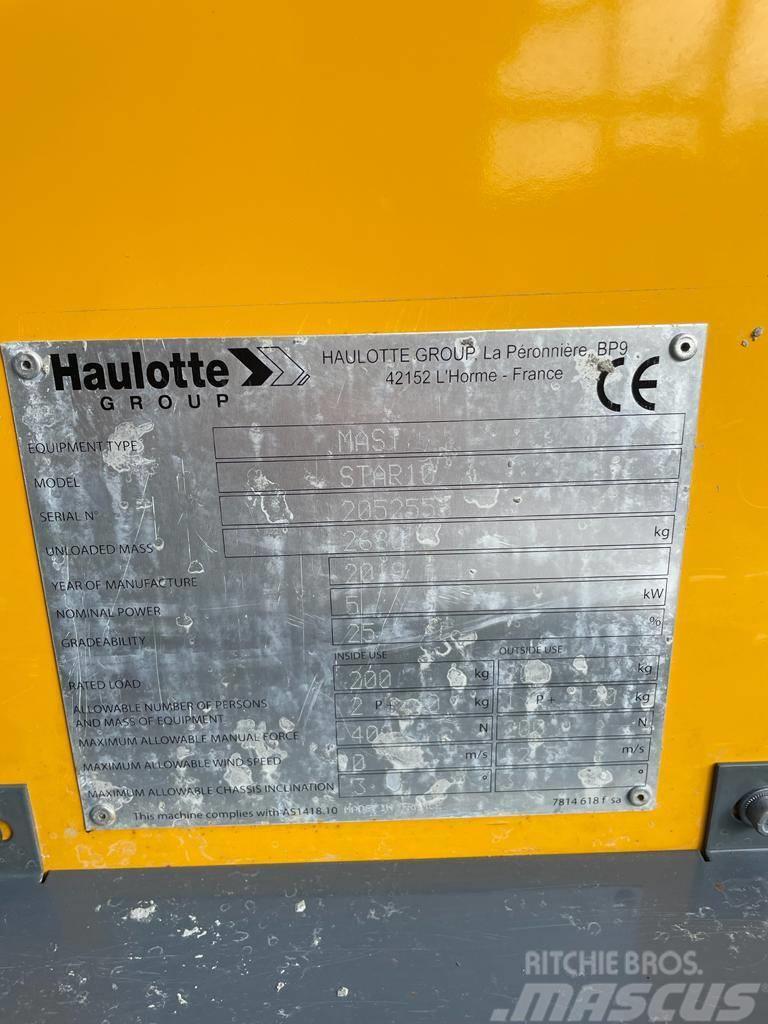 Haulotte Star 10 Søjlelifte