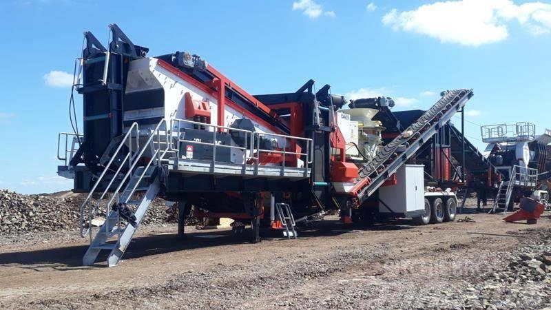 Constmach 150 TPH Mobile Jaw Crushing Plant Mobile knusere