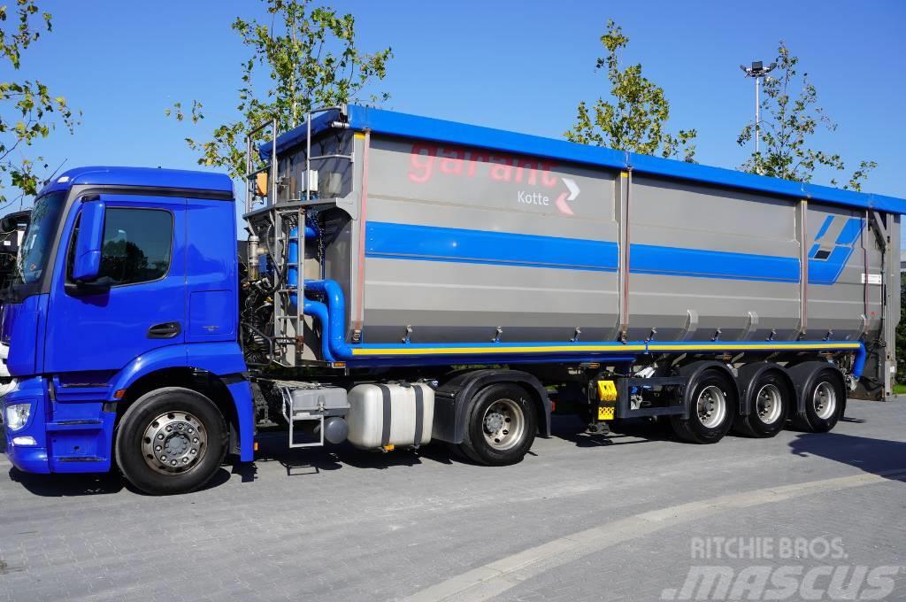 Kotte Duo-Liner GKS 52 - 25 Semi-trailer med tip