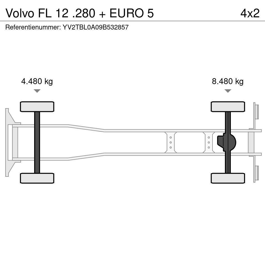 Volvo FL 12 .280 + EURO 5 Fast kasse