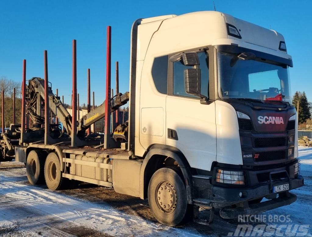 Scania R520 6x4 Tømmertransport