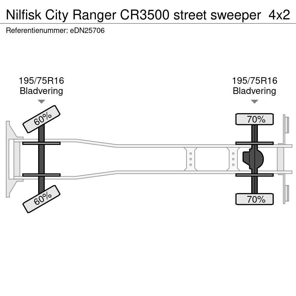 Nilfisk City Ranger CR3500 street sweeper Slamsuger