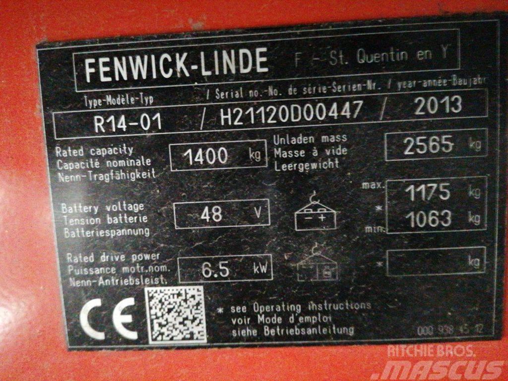 Linde R14-01 Reachtruck