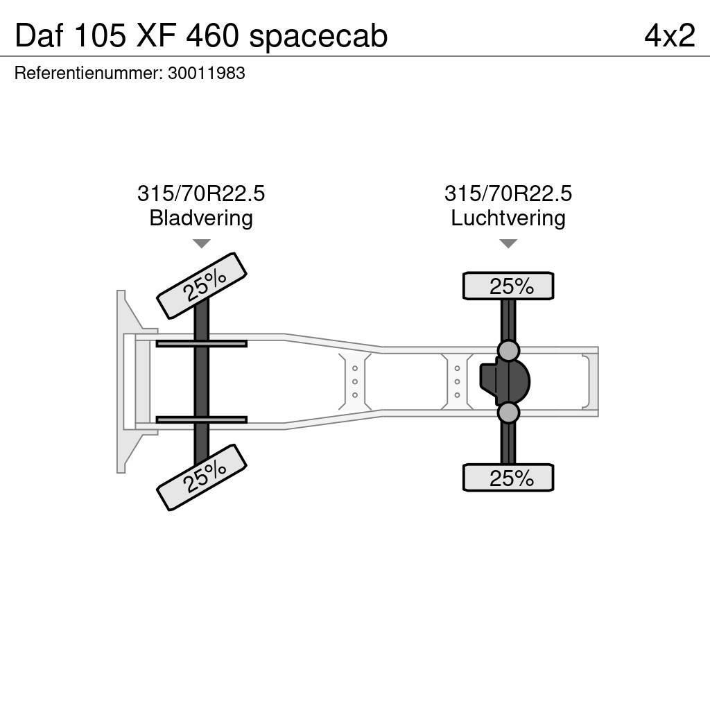 DAF 105 XF 460 spacecab Trækkere